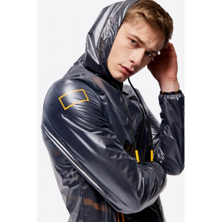 Veste Unisexe à Capuchon en Nylon Imperméable RG - Eté 25