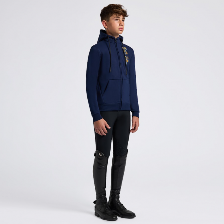 Sweat Garçon  Capuche & Zip Diagonal CT- Eté 25