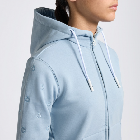 CT Diagonal Zip Hoodie Girl - Summer 25