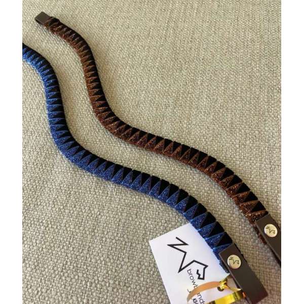 Handmade V browband tailored to your wishes