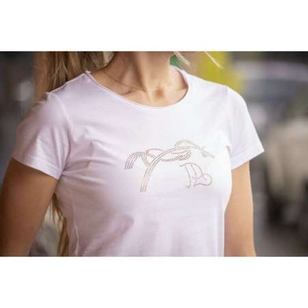 T-shirt Pénélope Iconic Strass - Dames