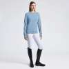 Cavalleria Toscana women's crew neck sweatshirt Summer 25
