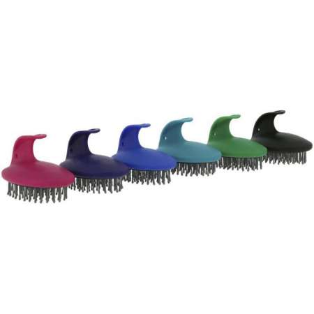 Hard bristle massage brush