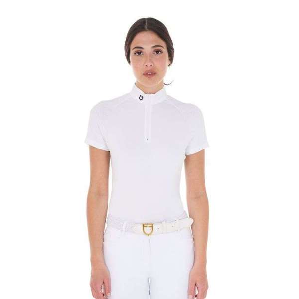 Women's slim fit stretch competition polo shirt Taline - SUMMER25