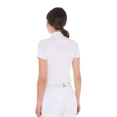 Women's slim fit stretch competition polo shirt Taline - SUMMER25