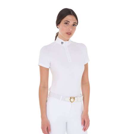 Women's slim fit stretch competition polo shirt Taline - SUMMER25