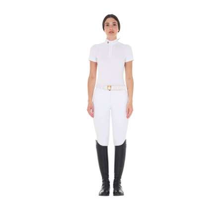 Women's slim fit stretch competition polo shirt Taline - SUMMER25