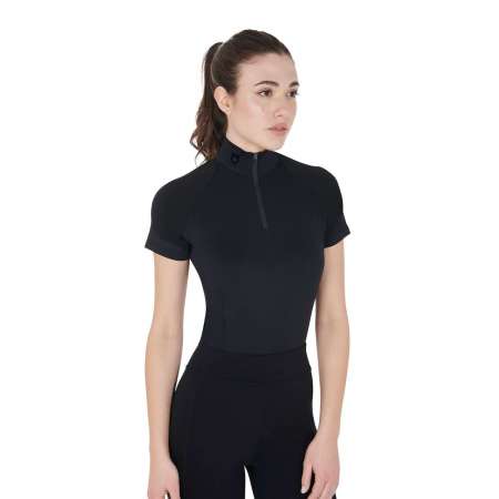 Dames Slim Fit Layer Manica Corta - ZOMER25