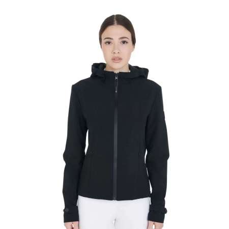 Women's slim fit softshell jacket with windproof zip - SUMMER25