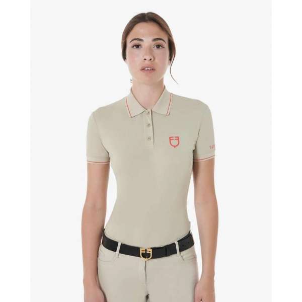 Women's slim fit polo shirt - SUMMER25