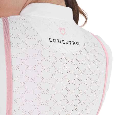 Dames Knit Tape Wedstrijd Polo - ZOMER25