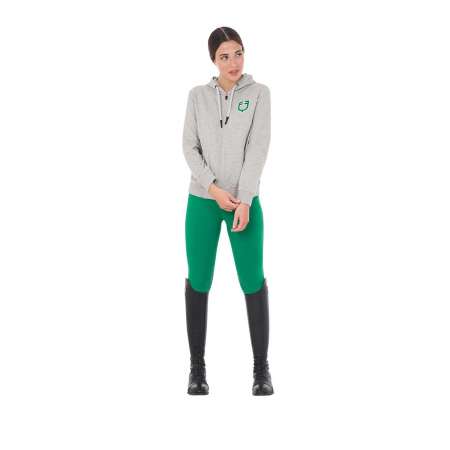 Dames hoodie met rits en eponge logo - ZOMER25