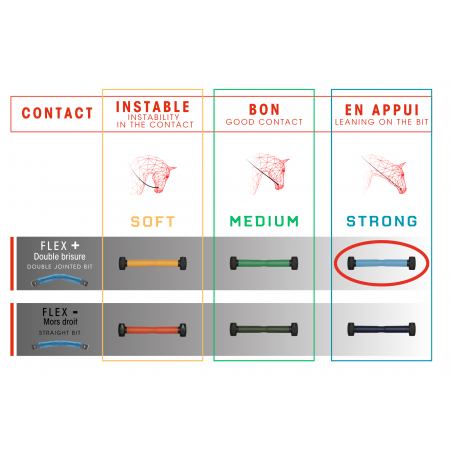 Easy-Ride mouthpiece Strong Flex +