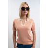 Peach Polo SS25