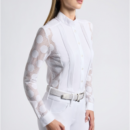 Polo Perforated Jacquard & Jersey - ETE25