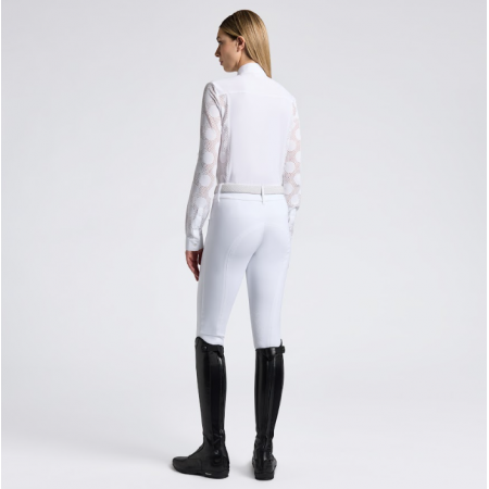 Perforated Jacquard & Jersey Polo - ZOMER25