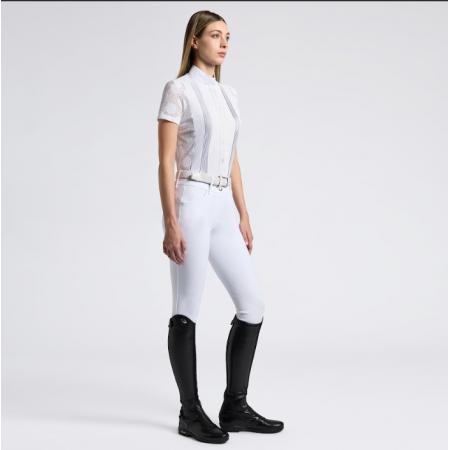 Polo Perforated Jacquard & Jersey - ETE25