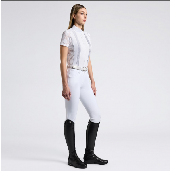 Polo Perforated Jacquard & Jersey - ETE25