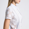 Perforated Jacquard & Jersey Polo - ZOMER25