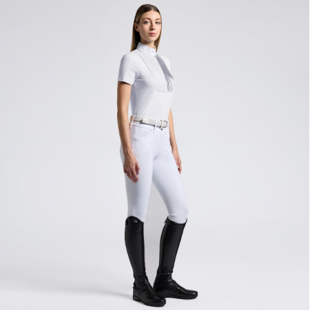 Pleated Bib Jersey Polo - ZOMER25