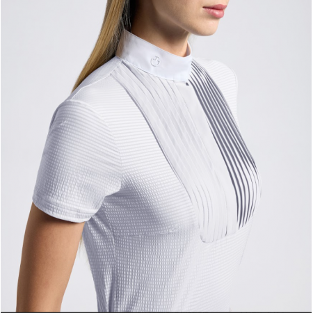 Pleated Bib Jersey Polo - ZOMER25