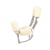Fourreau en mouton pour Licol 4 pièces