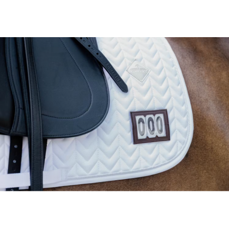 Zadeldoek Competition fishbone 2 nummers dressuur