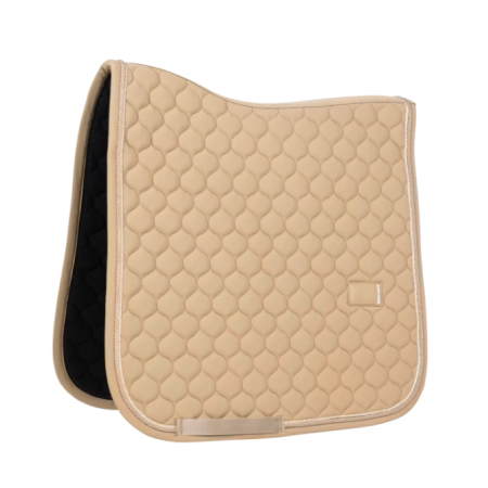 Saddle Pad Onion Quilt Rubber Logo Dressage