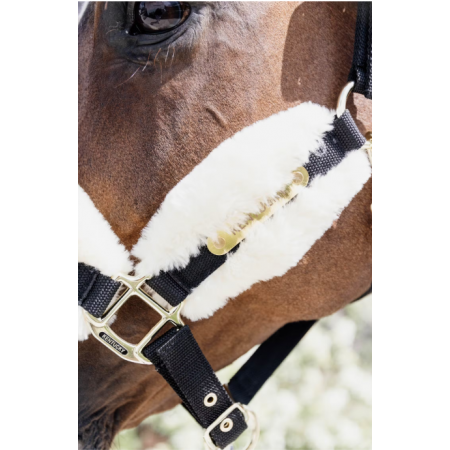 Nylon Sheepskin Halter Soft