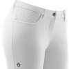 CT Women's White Breeches with Logo