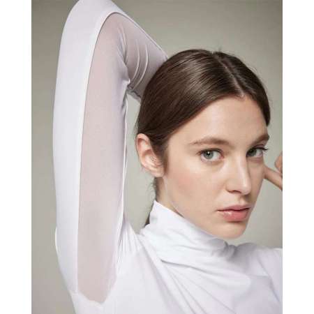 Visconti – Technical T-shirt with stand-up collar – SS25