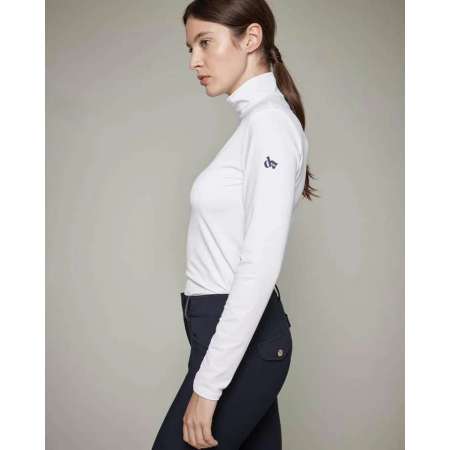 Visconti – Technical T-shirt with stand-up collar – SS25