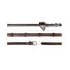 Rênes Caoutchouc 1/2" Avec 7 Arretoirs