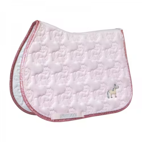 Saddle Pad Unicorn Glitter