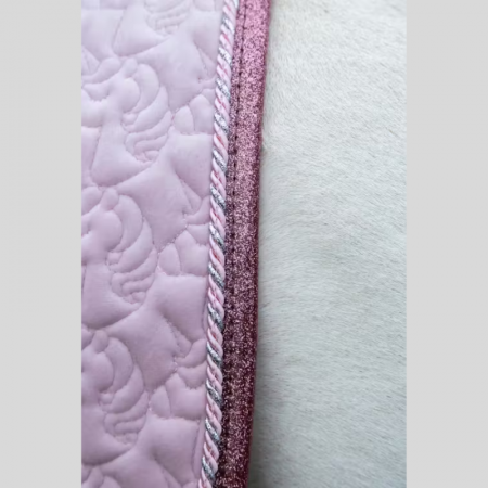 Tapis de Selle Tête de Licorne Pailleté