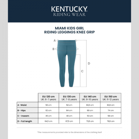 Miami Kids Leggings Fille Grip Genou