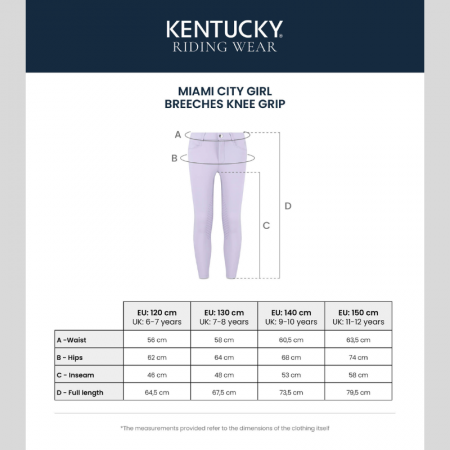 Pantalon Miami City Fille Grip Genou