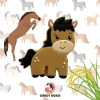 FERME - Biscuit Cheval Glacé