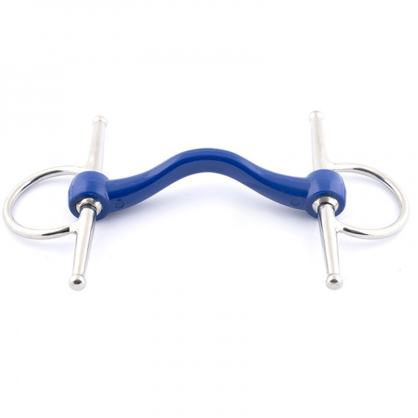 Softmouth resin full-cheek bit