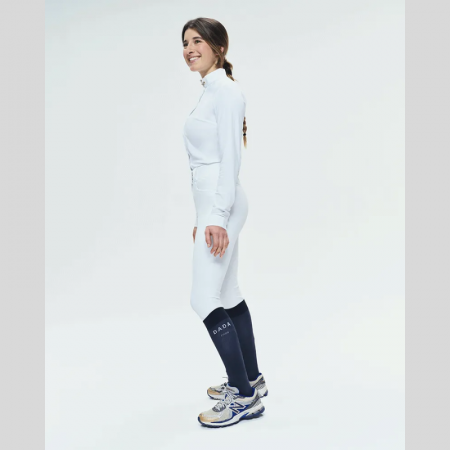 Technical long-sleeve riding shirt