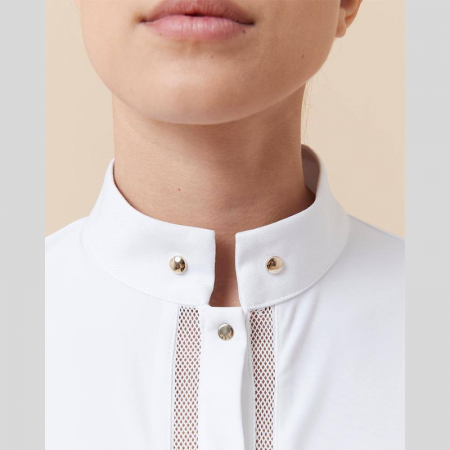 Technical long-sleeve riding shirt