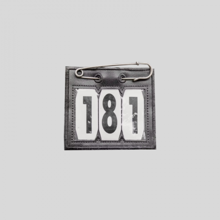 Head Number PVC Safety Pin