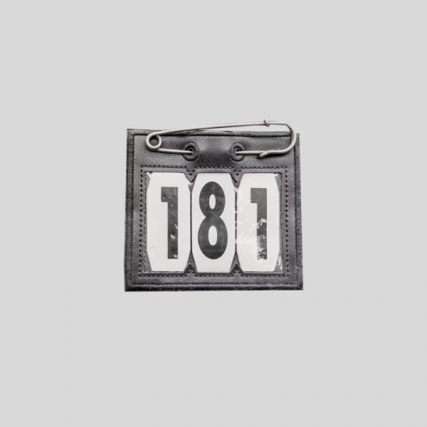Head Number PVC Safety Pin