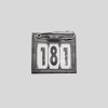 Head Number PVC Safety Pin