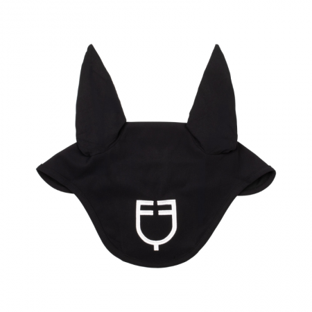 Fly veil stretch technical fabric with logo
