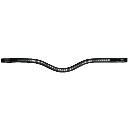 Dy'on New English Silver Clincher V-Shaped Browband