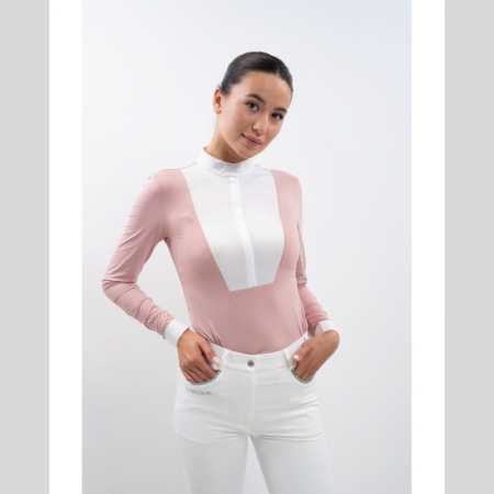 Long-sleeved competition polo Stella