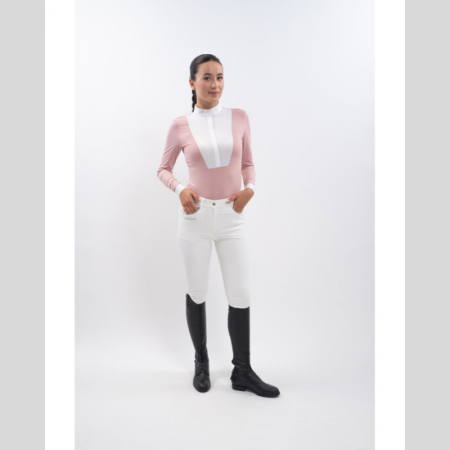 Long-sleeved competition polo Stella