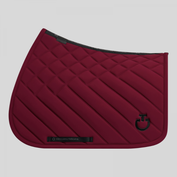 Diamonds & Lines Quilted CT Saddle Pad