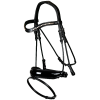 Patent Large Crank Noseband Bridle With Flash